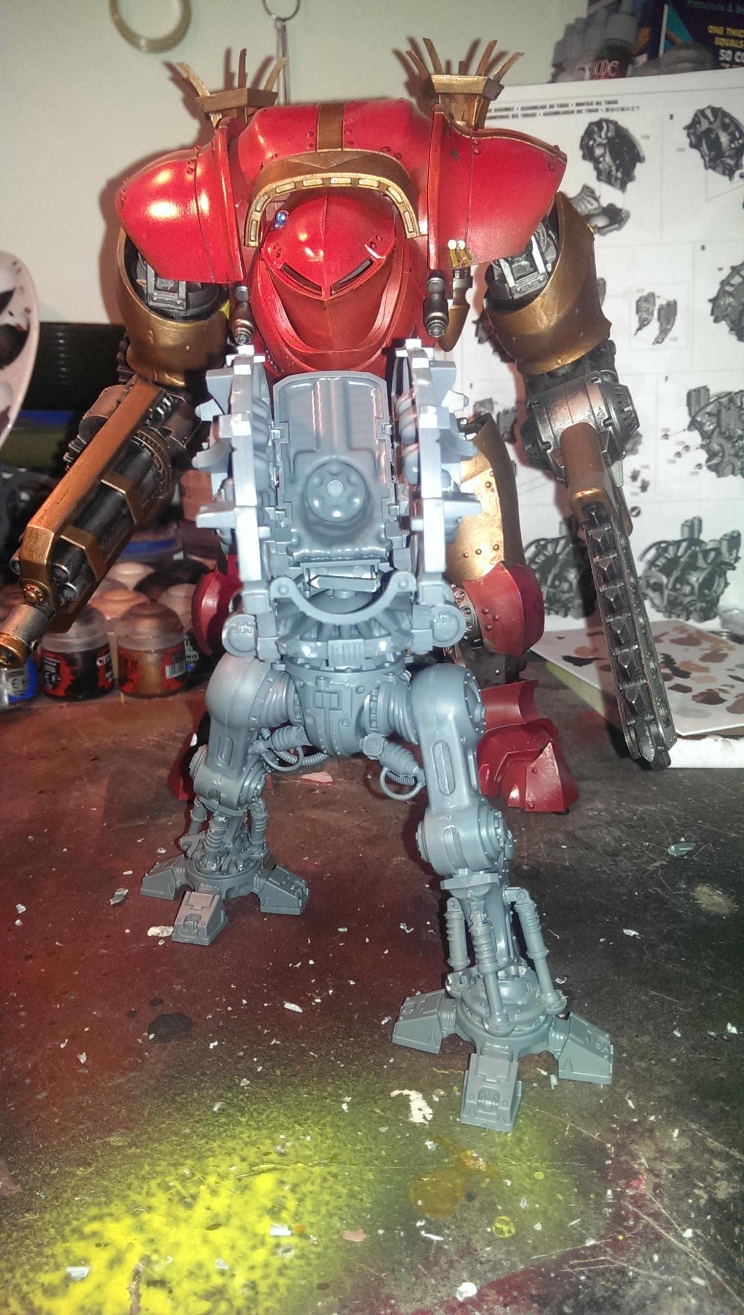 Ik, Imperial Knight, Size Comparison Gallery DakkaDakka